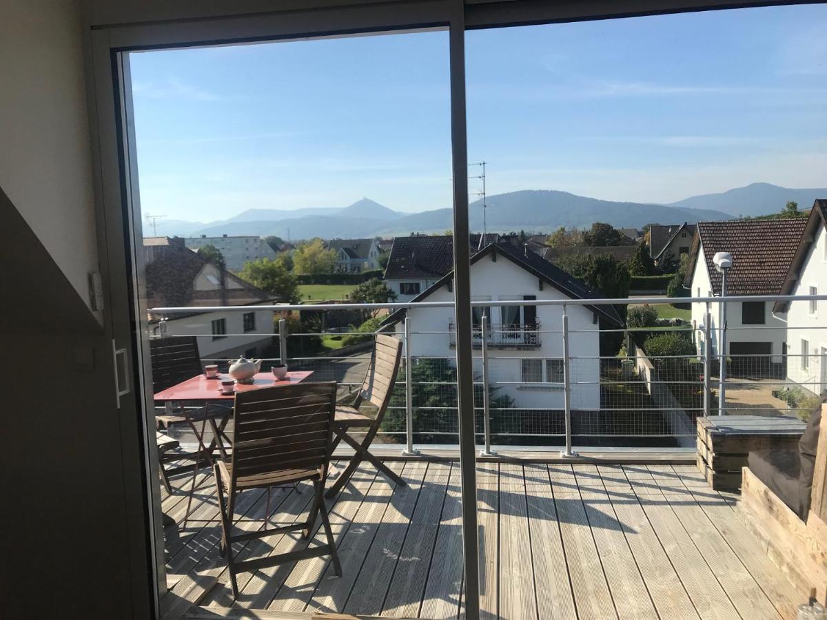 זלסטאט Appartement Chaleureux Et Lumineux Avec Vue ! Au Centre Alsace מראה חיצוני תמונה