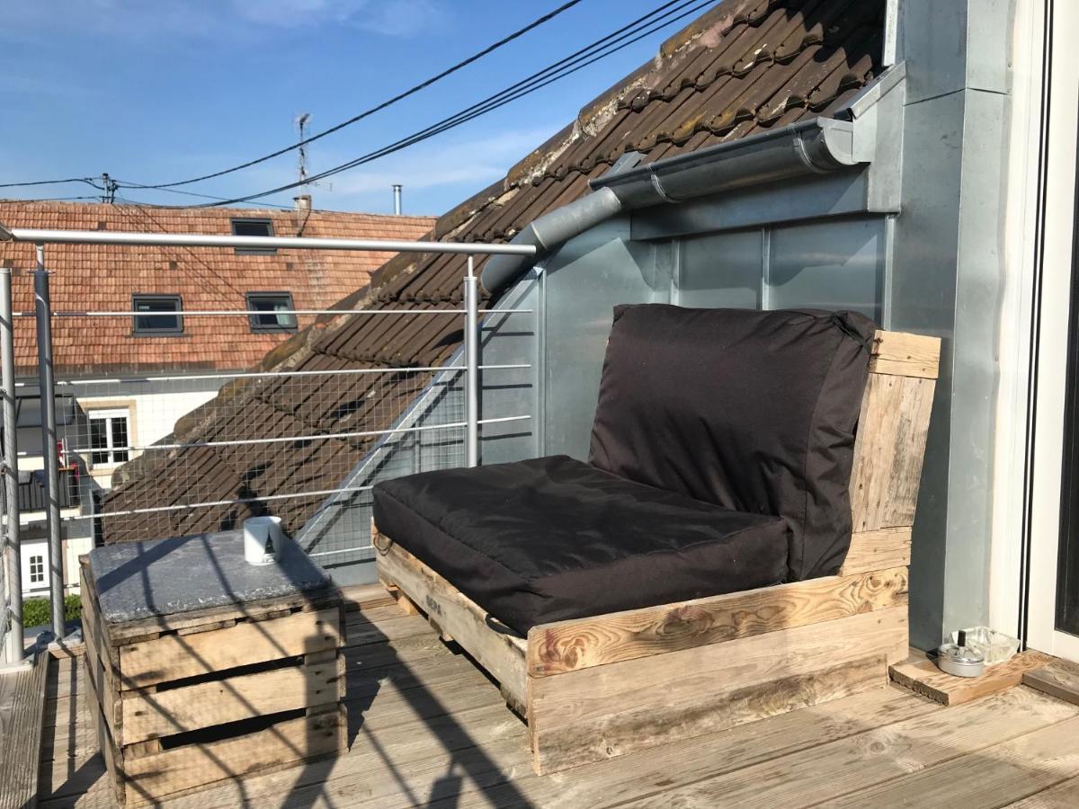 זלסטאט Appartement Chaleureux Et Lumineux Avec Vue ! Au Centre Alsace מראה חיצוני תמונה